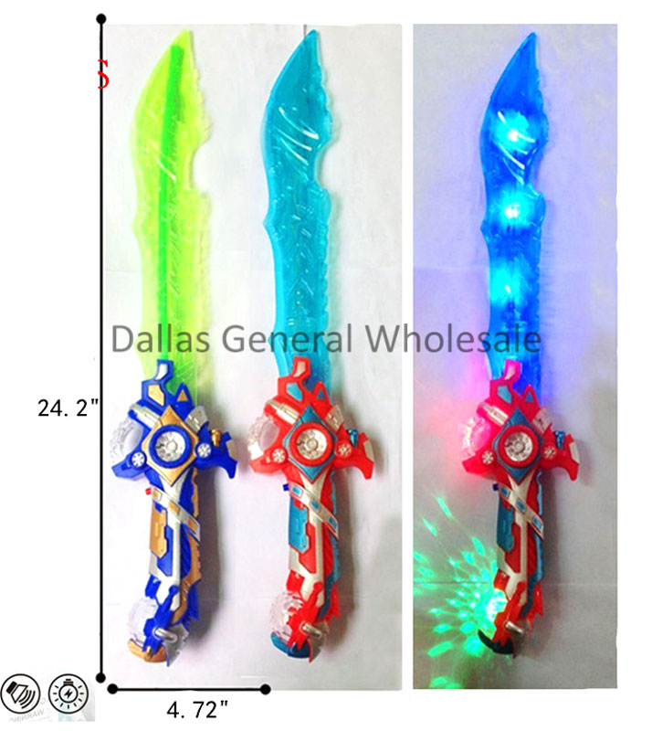 Carnival Flashing Light Up Swords Wholesale