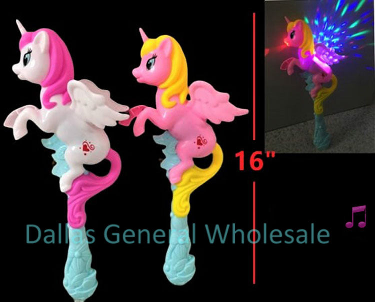 Toy Light Up Unicorn Wands Wholesale