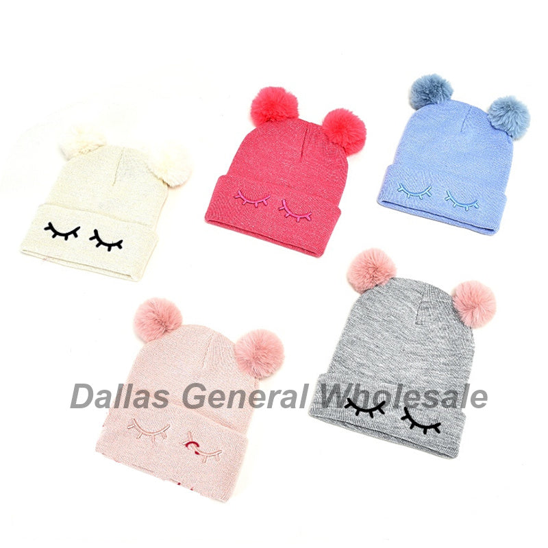 Cute Sleepy Baby Beanie Hats Wholesale