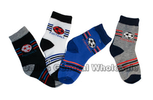 Boys Crew Socks - Dallas General Wholesale