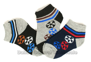 Little Boys Soccer Casual Socks Wholesale - Dallas General Wholesale
