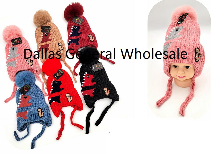 Kids Dinosaurs Beanie Hats Wholesale