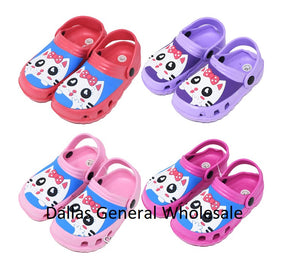 Little Girls Kitty Cat Sandals Wholesale
