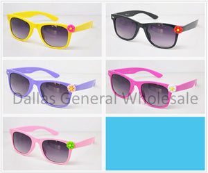 Little Girls Daisy Sunglasses Wholesale