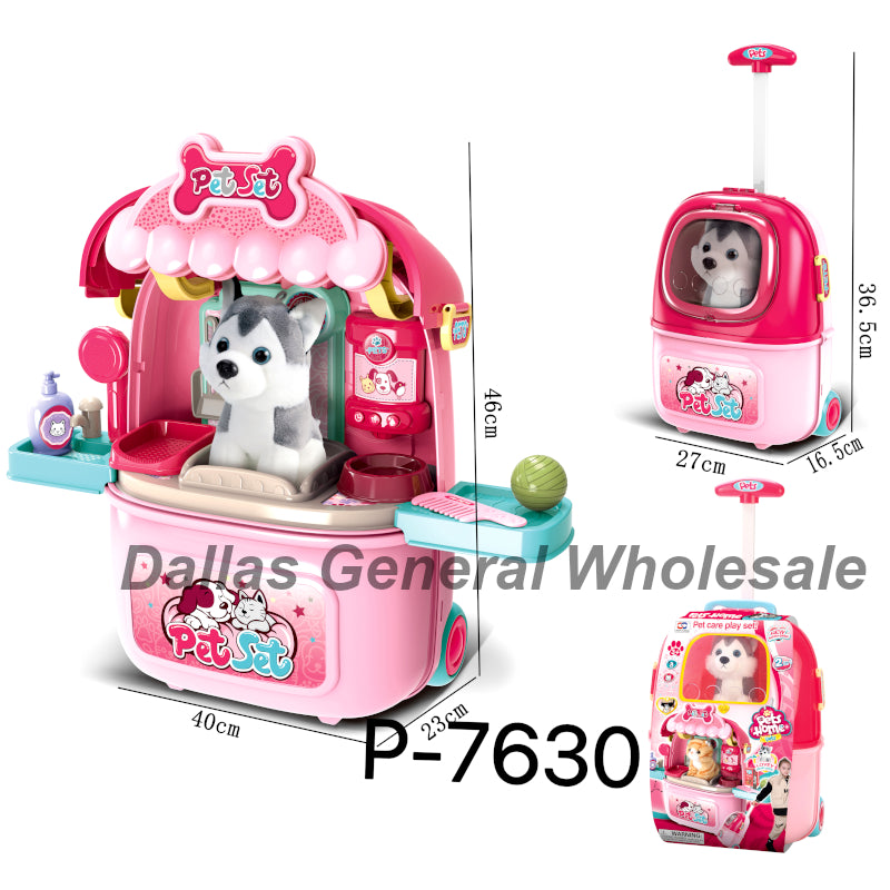 2in1 Puppy Dog Suitcase Luggage Toy Wholesale