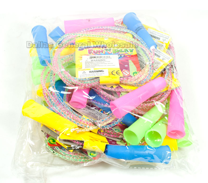 Colorful Kids Jump Ropes Kids Jump Ropes Wholesale - Dallas General Wholesale