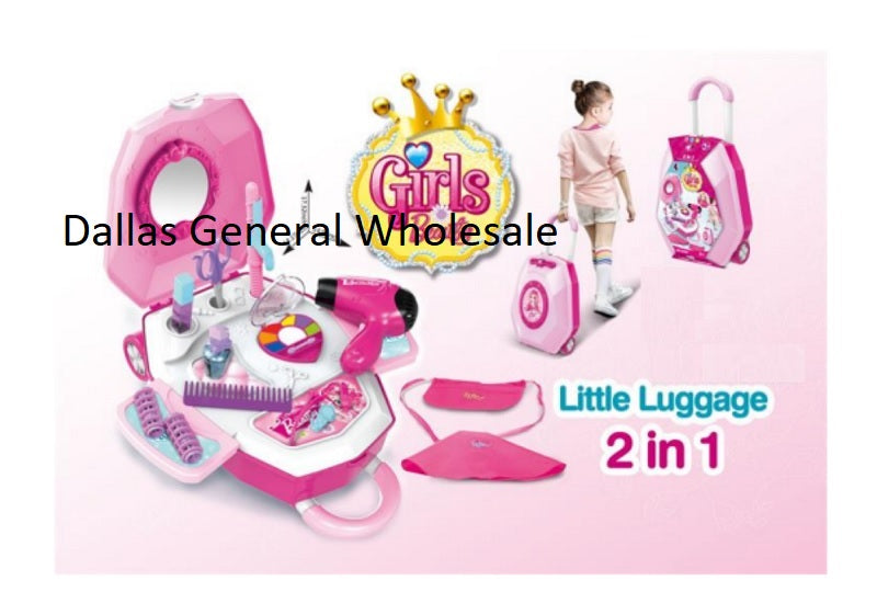 Toy Beauty Accessory Luggage Play Set Wholesale