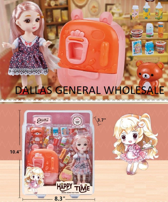 Toy Baby Doll w/ Dessert Play Time Toy Sets Wholesale