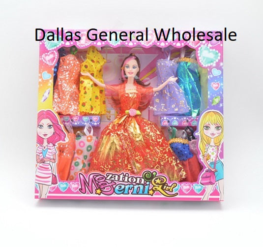 13 PC Girls Fashion Doll Closet Play Set Wholesale