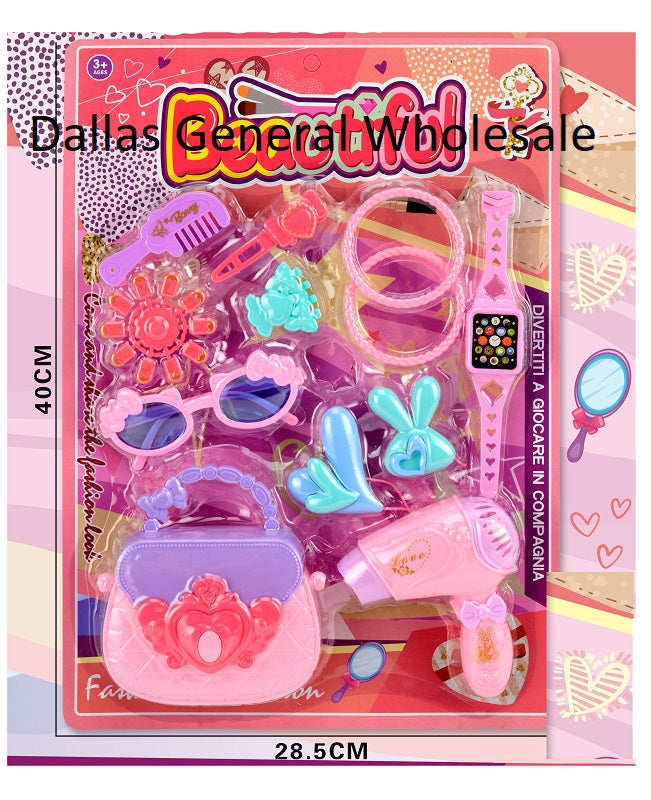 12PC Girls Pretend Play Beauty Set Wholesale