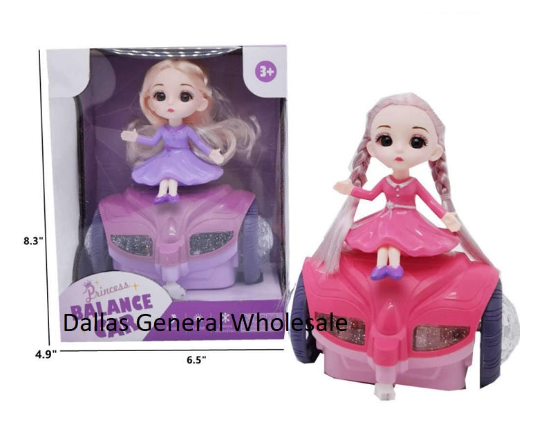 B/O Toy LED Balance Car Princess Dolls Wholesale