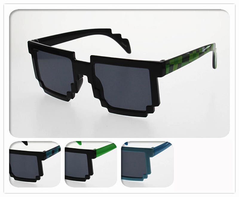 Kids Pixlated Designed Sunglasses Wholesale