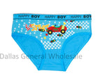 6PC Little Boys Race Car Underwear Wholesale