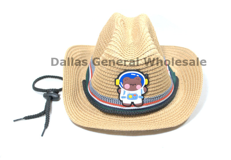 Children's Astronaut Straw Cowboy Hats Wholesales