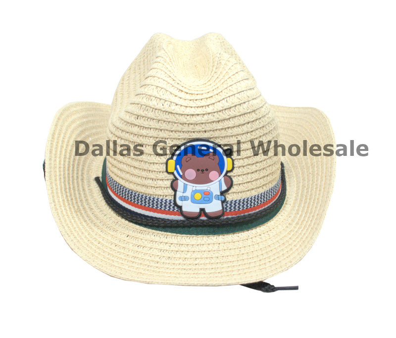 Children's Astronaut Straw Cowboy Hats Wholesales