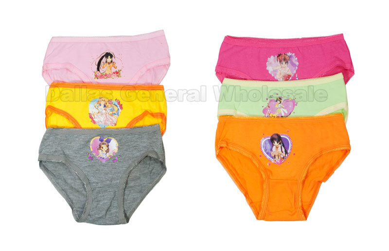 Cartoon Pink Cotton Panties Set For Women Cute And Sexy Panties