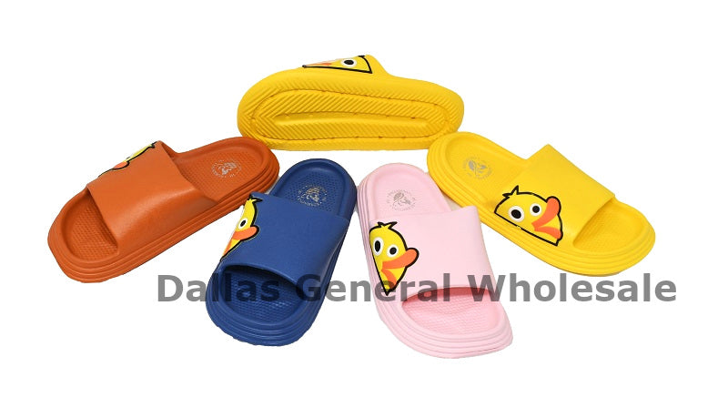 Little Kids Comfortable Duck Slides Wholesale