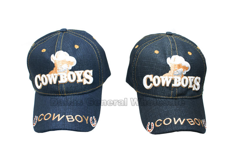 Cowboy Fashion Baseball Caps Wholesale - Dallas General Wholesale