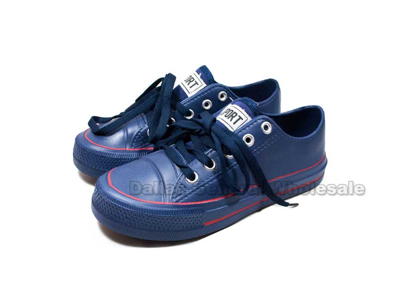 Boys PVC Sneaker Shoes Wholesale - Dallas General Wholesale