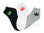 Men Fashion Marijuana Ankle Socks Wholesale - Dallas General Wholesale