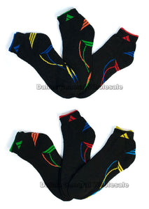 Men Casual Black Ankle Socks Wholesale - Dallas General Wholesale