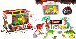 17 PC Toy PVC Dinosaurs Figurine Set Wholesale