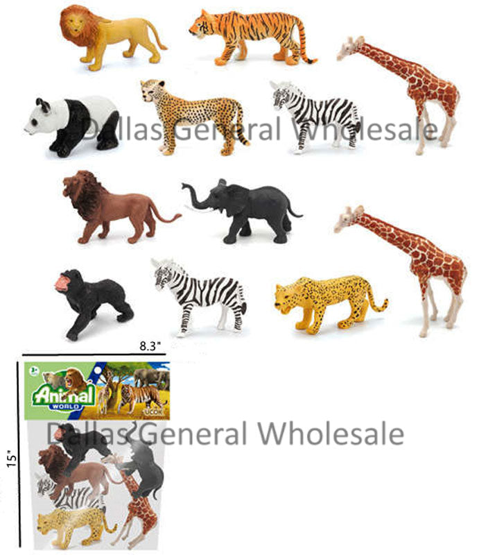 Miniature Zoo Animal Play Set Wholesale