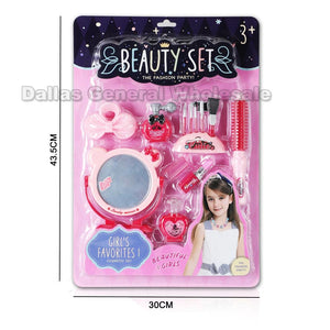 11 PC Girls Pretend Play Beauty Toys Wholesale