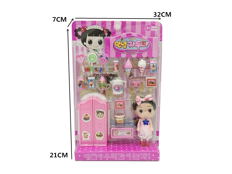 18 PC Toy Dessert House Play Sets Wholesale - Dallas General Wholesale