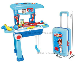Toy Medical Station Suitcase Play Set Wholesale