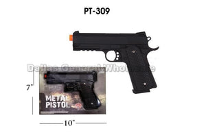 Toy 9" Metal Airsoft BB Pistol Guns Wholesale