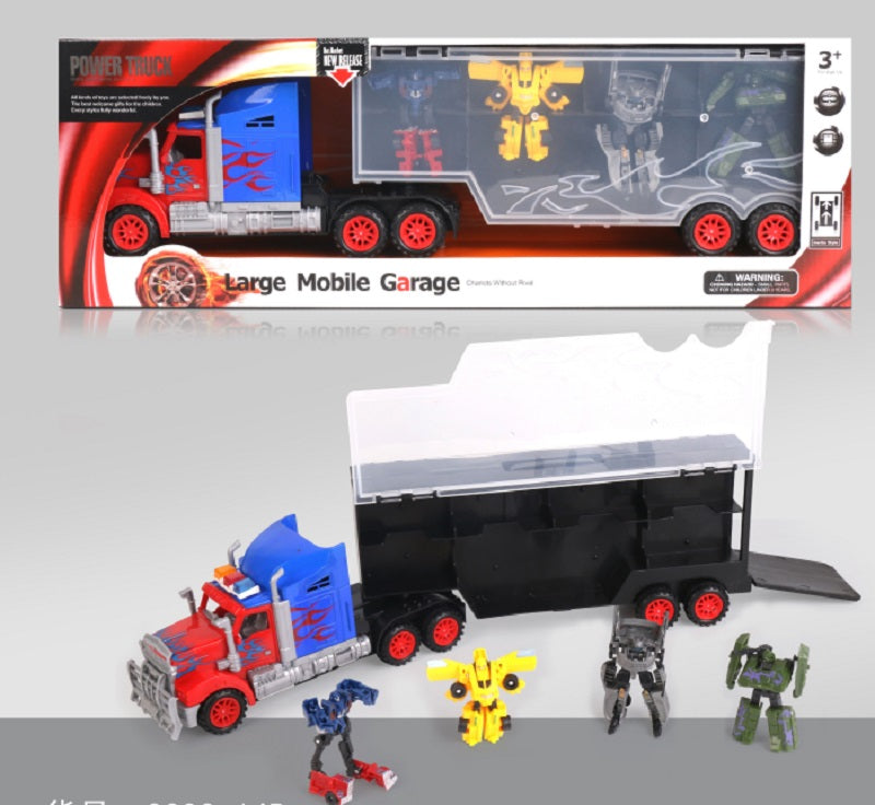 Toy Inertia 18 Wheeler Robot Trucks Wholesale - Dallas General Wholesale