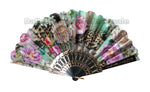 Beautiful Flower Design Oriental Hand Fans Wholesale - Dallas General Wholesale