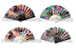 Beautiful Flower Design Oriental Hand Fans Wholesale - Dallas General Wholesale