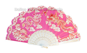 Oriental Asian Hand Folding Fans Wholesale - Dallas General Wholesale