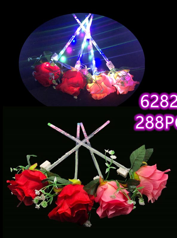 Glow In Dark Carnival Roses Wholesale