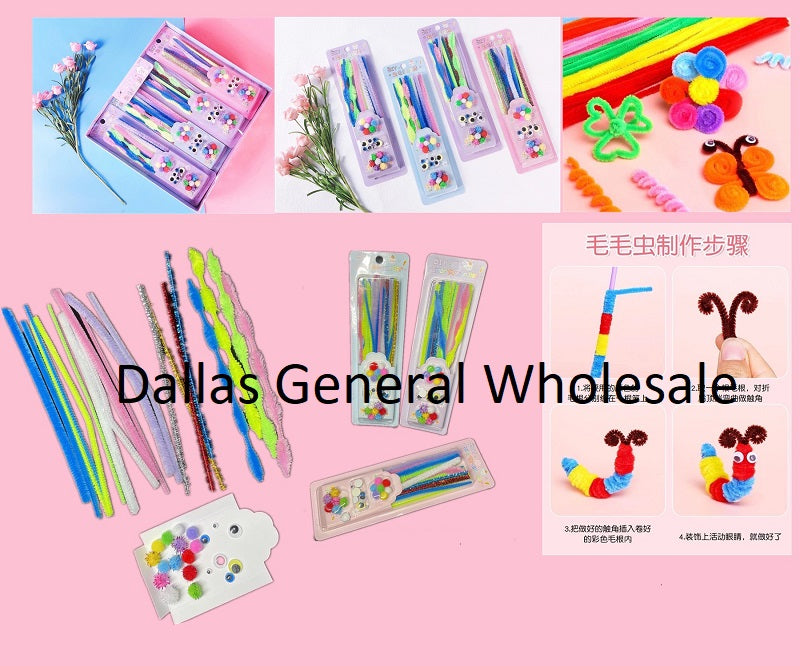 DIY Craft Fuzzy Stems Toy Set Wholesale