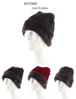 Fur Insulted Thermal Beanies Caps Wholesale - Dallas General Wholesale