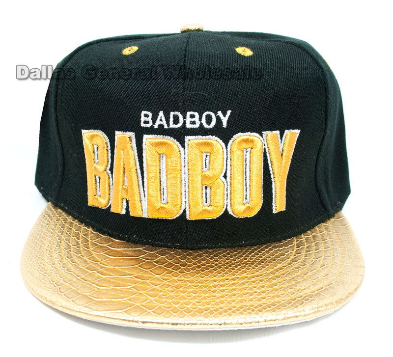 "Badboy" Casual Flat Bill Caps Wholesale - Dallas General Wholesale