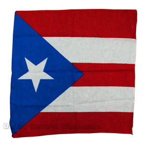 Puerto Rico Flag Bandanas Wholesale - Dallas General Wholesale