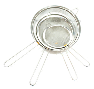Stainless Steel Mesh Strainer with Handle Wholesale - Dallas General Wholesale