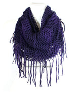 Girls 2-In-1 Knitted Infinity Circle Scarf Wholesale - Dallas General Wholesale
