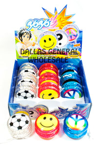 Flashing Light Up YoYo Balls Wholesale - Dallas General Wholesale