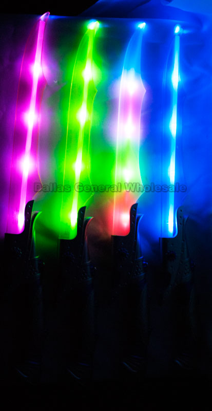 Toy Light Up Glowing Swords Wholesale - Dallas General Wholesale