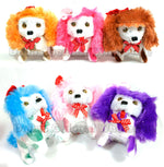 Long Hair Fluffy Toy Puppy Dogs Wholesale - Dallas General Wholesale