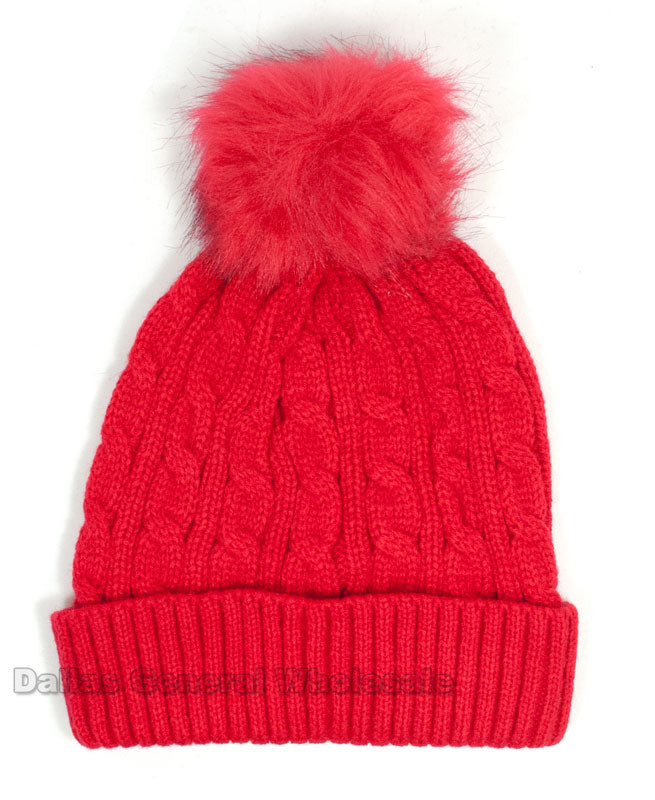 Pre-Teens Winter Knitted Beanies Hats Wholesale - Dallas General Wholesale