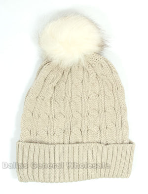 Pre-Teens Winter Knitted Beanies Hats Wholesale - Dallas General Wholesale