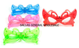 Flashing Light Up Novelty Butterfly Glasses Wholesale - Dallas General Wholesale