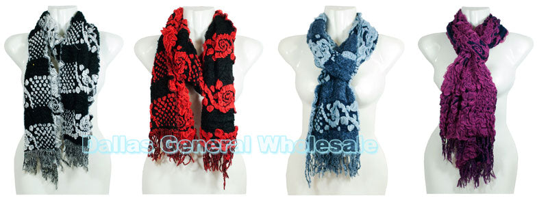 Ladies Winter Fashion Scarves Wholesale - Dallas General Wholesale