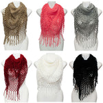 Ladies Winter Fashion Knitted 2-in-1 Infinity Scarf Wholesale - Dallas General Wholesale